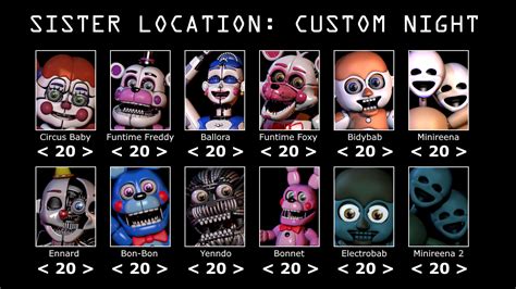 fnaf sl ultimate custom night.